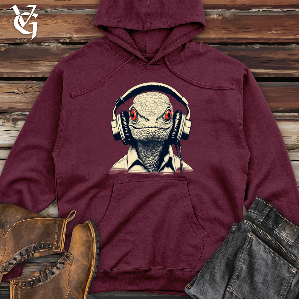 DJ Lizard Midweight Hooded Sweatshirt