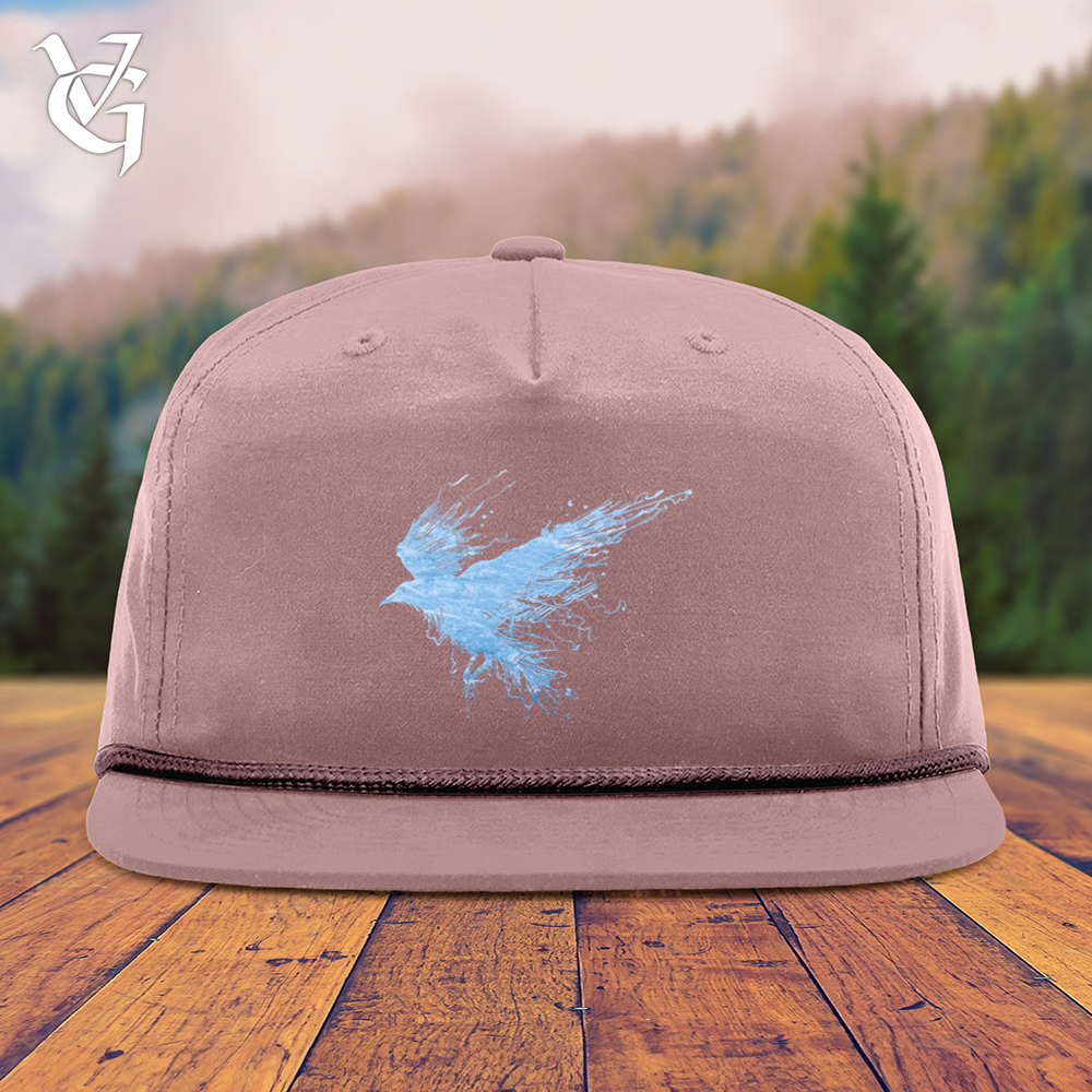 Smokey Winter Raven Snapback Cap