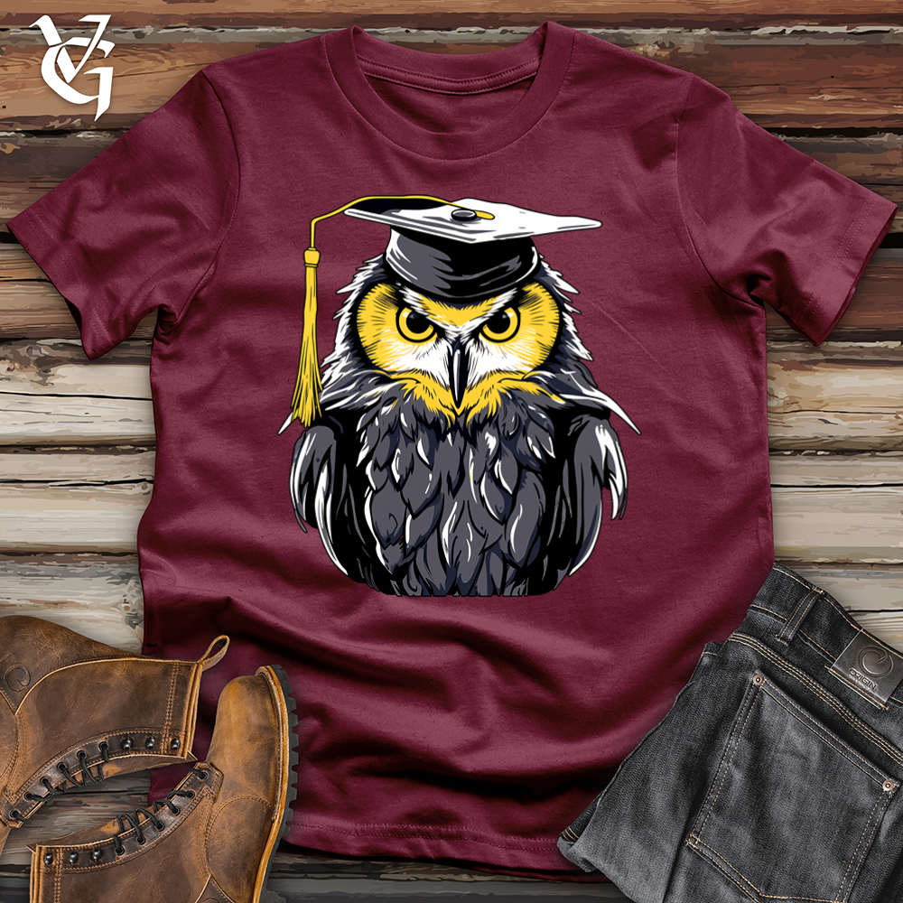 Valedictorian Owl Softstyle Tee