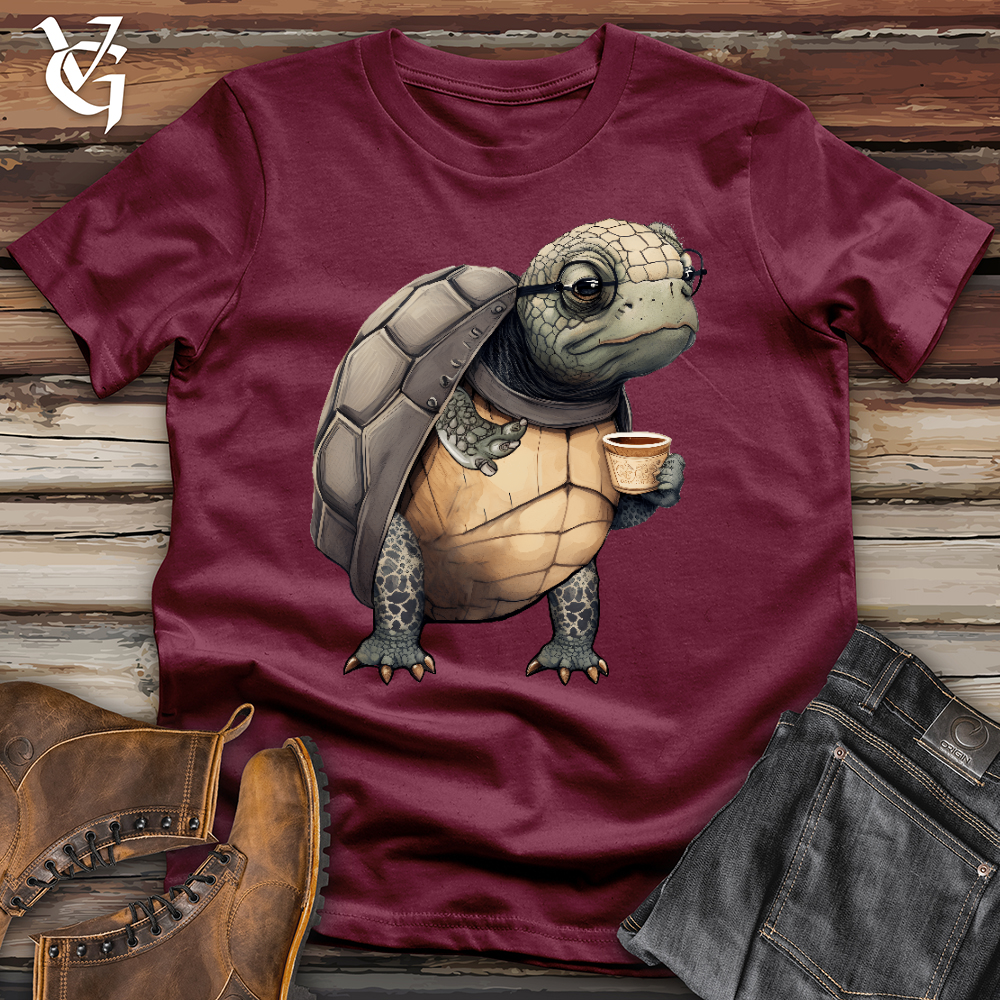 Turtle Tea Time Softstyle Tee