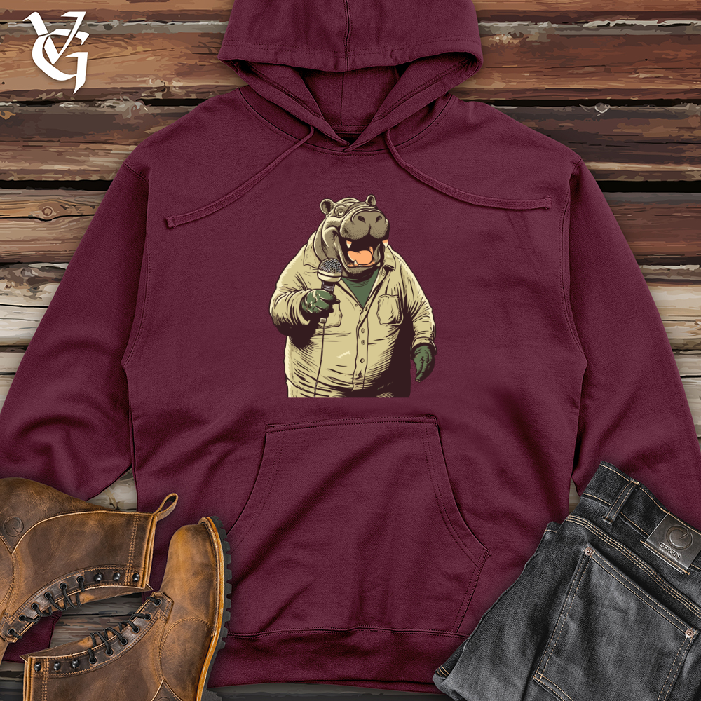 Hippospectacular Comedy Midweight Hooded Sweatshirt