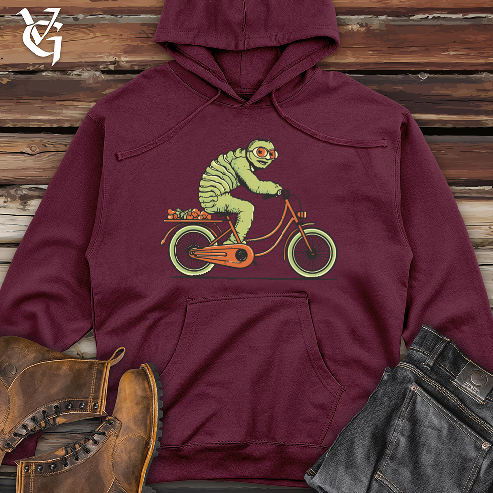 Caterpillar Cycle Crawl Adventure Midweight Hooded Sweatshirt