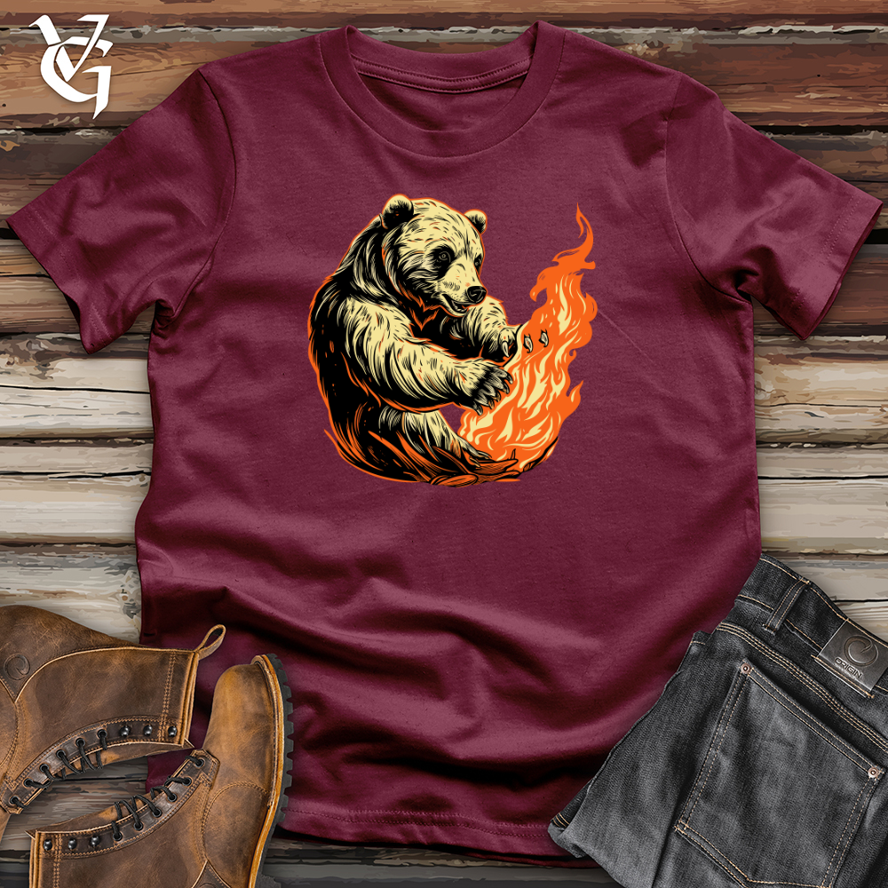 Retro Inferno Bear Softstyle Tee