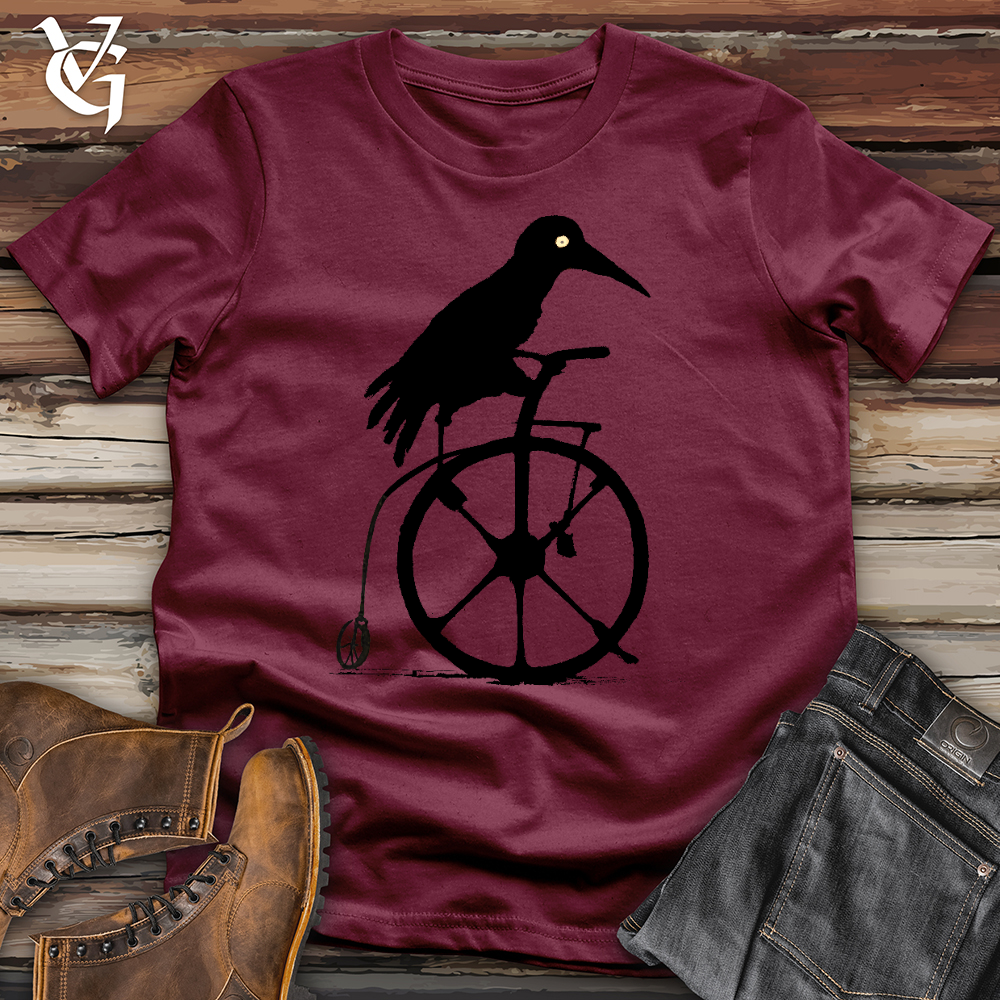 Crow Riding Bike Softstyle Tee