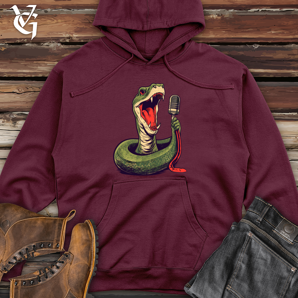 Venomous Chuckles Comedy Midweight Hooded Sweatshirt