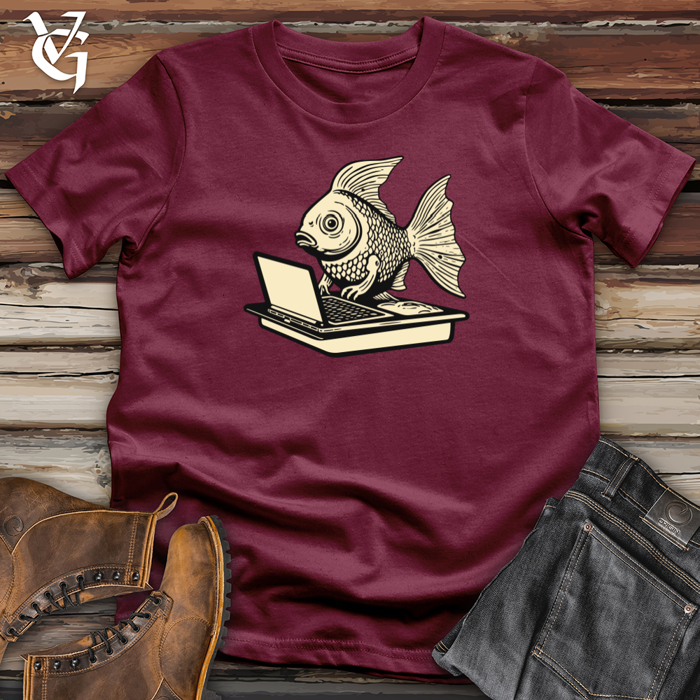 Digital Streamlined Fish Softstyle Tee