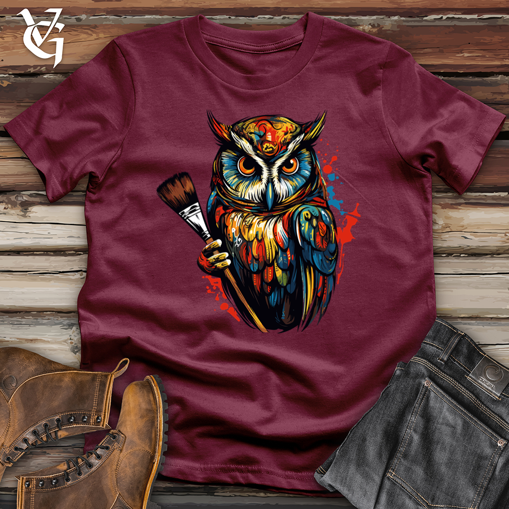Classic Painter Owl Softstyle Tee