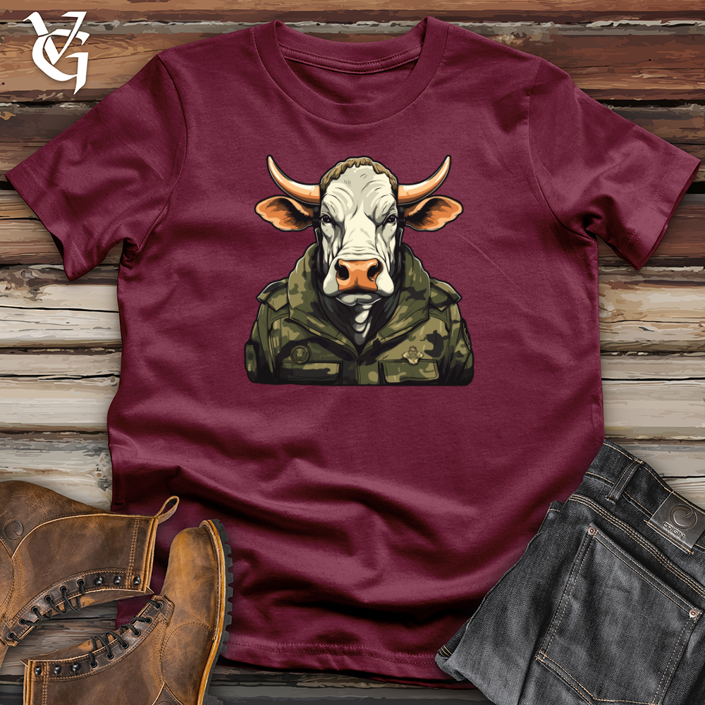 Cow Camo Army Combat Brigade Softstyle Tee