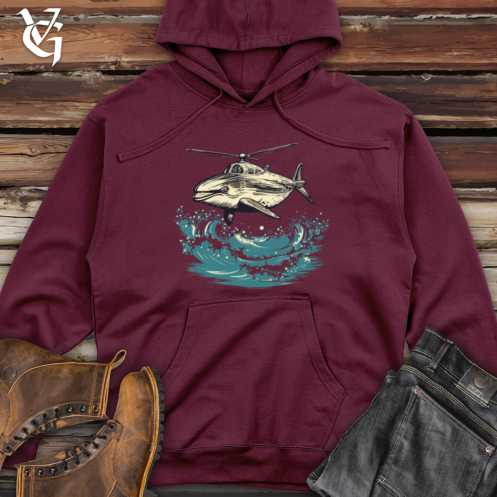 Vintage Chopper Sea Midweight Hooded Sweatshirt