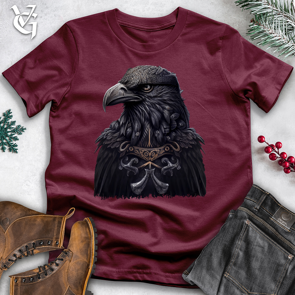 Viking Odin's Raven Cotton Tee