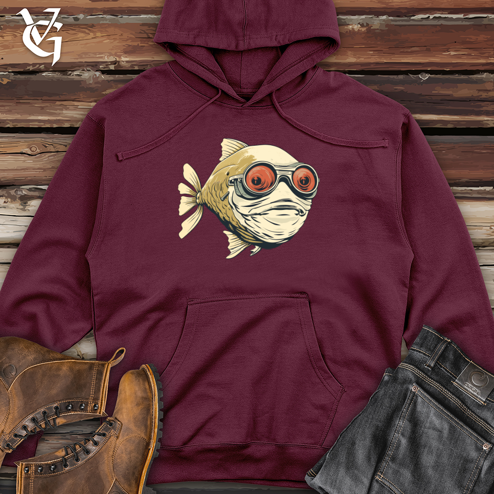 Skyborne Blobfish Pilot Midweight Hooded Sweatshirt
