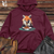 Vintage Spaghetti Fox Midweight Hooded Sweatshirt