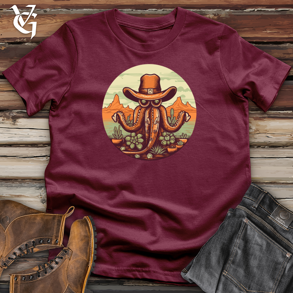 Desert Cowboy Octopus Softstyle Tee