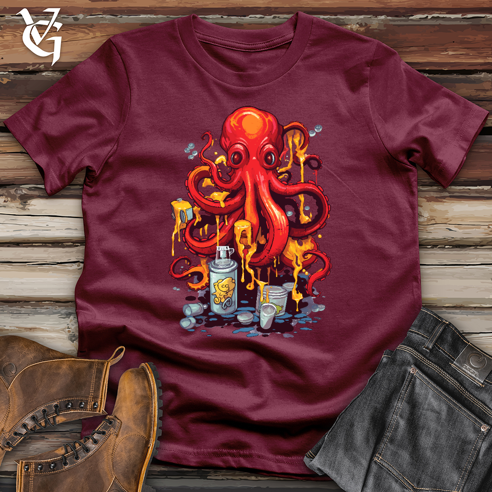 Octopus Graffiti Softstyle Tee