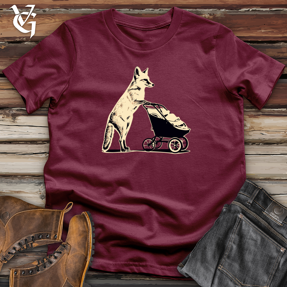 Retro Strolling Fox Softstyle Tee