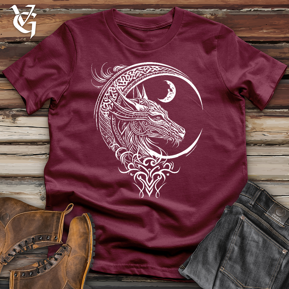 Celtic Dragon and Moon Softstyle Tee