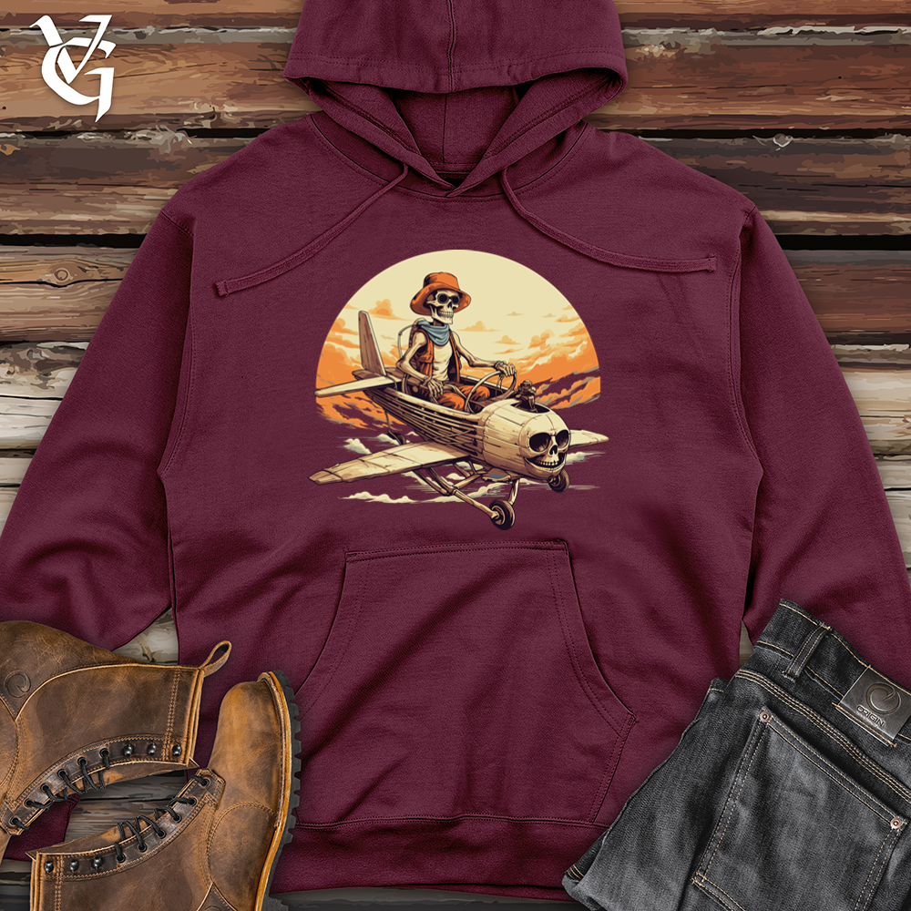 Surreal Sky Captain Midweight Hooded Sweatshirt