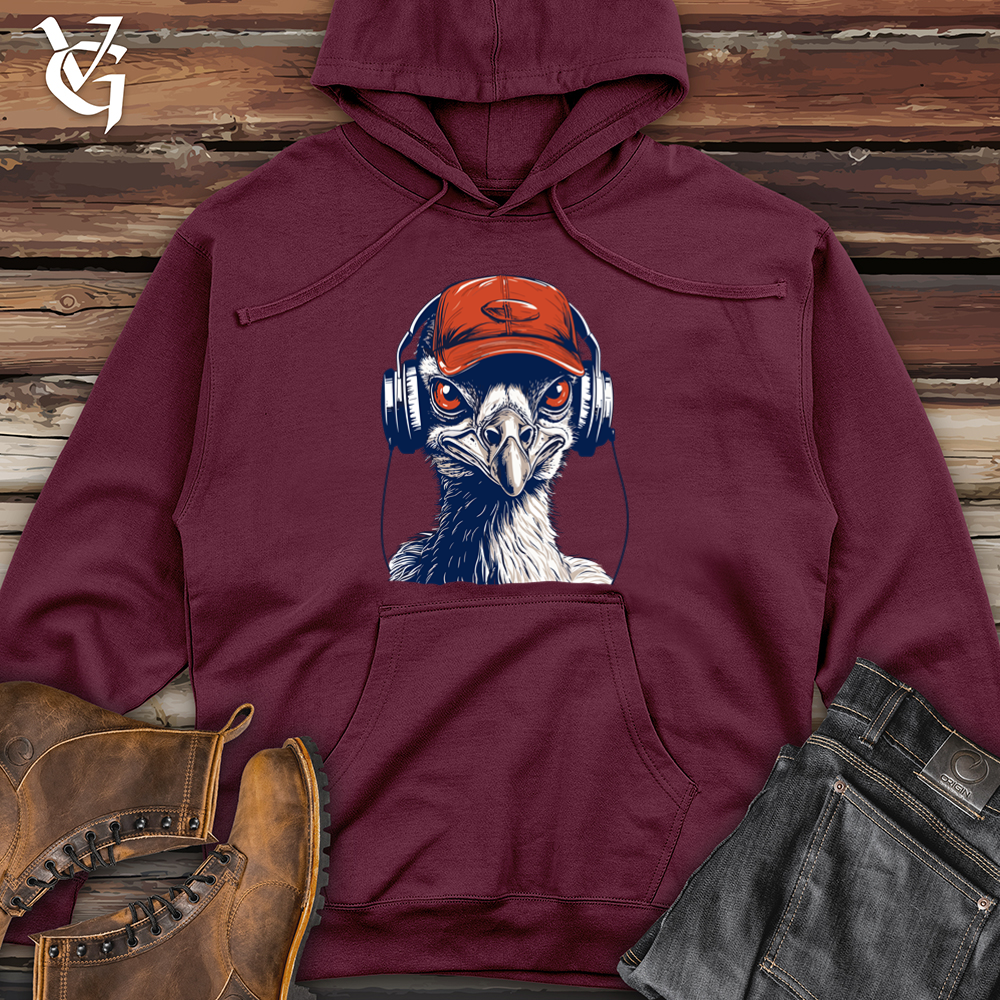 Emu Headphone Bumping Midweight Hooded Sweatshirt