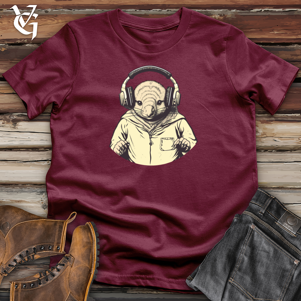Armadillo Headphone Beat Vibes Softstyle Tee