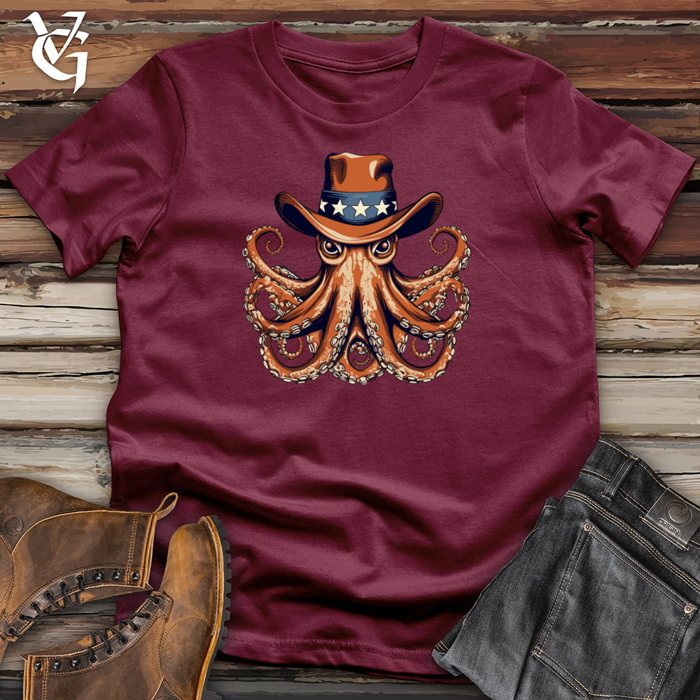 Vintage Cowboy Octopus Softstyle Tee