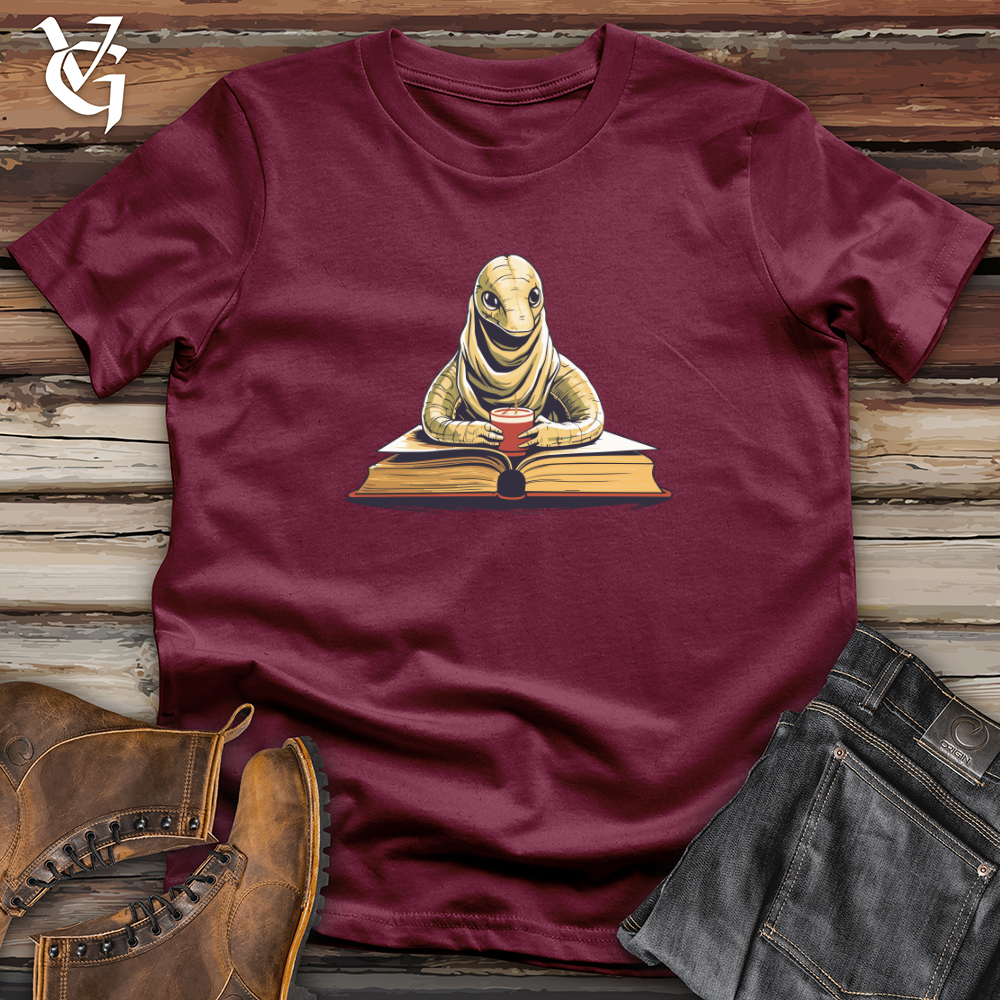 Serene Book Worm Softstyle Tee