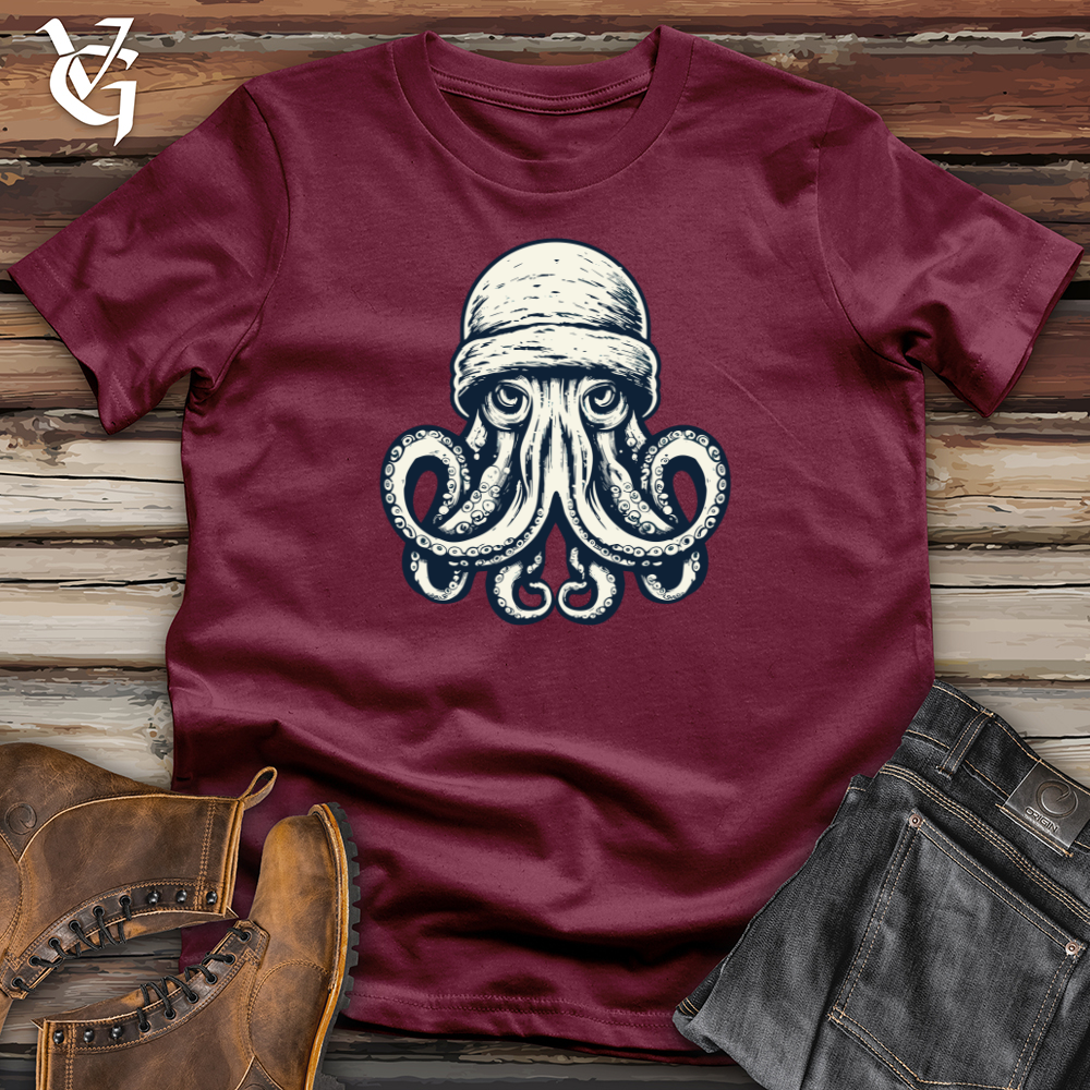Vintage Snow Hat Octopus Softstyle Tee