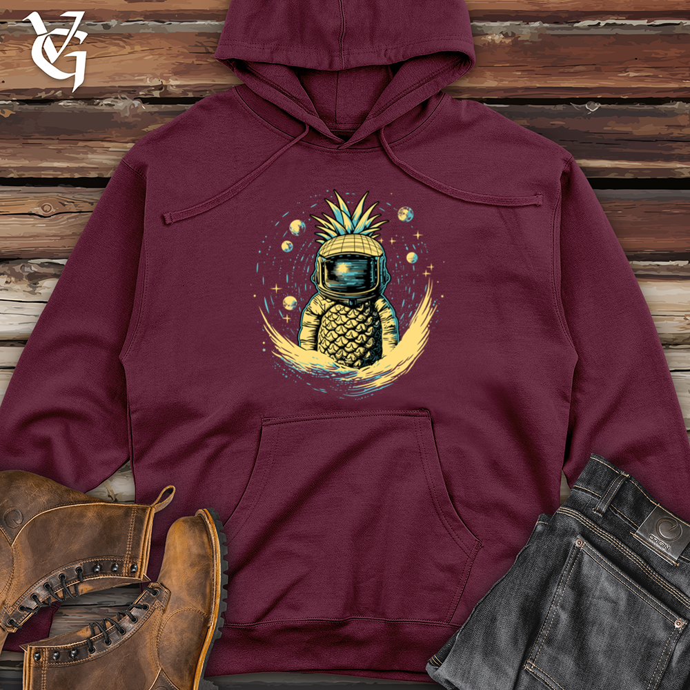 Cosmic Constellation Pineapple Midweight Hooded Sweatshirt