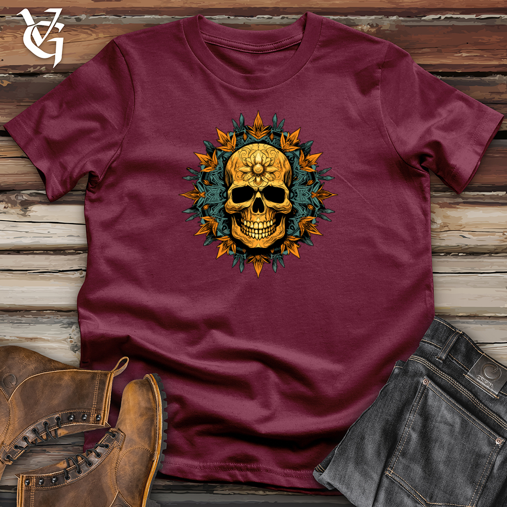 Retro Mandala Skulltapestry Softstyle Tee