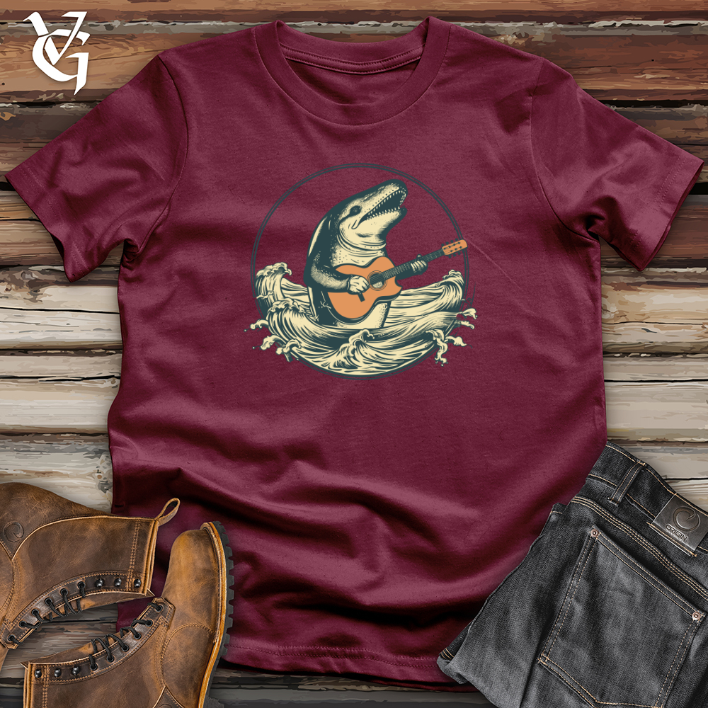 Retro Groove Whale Softstyle Tee