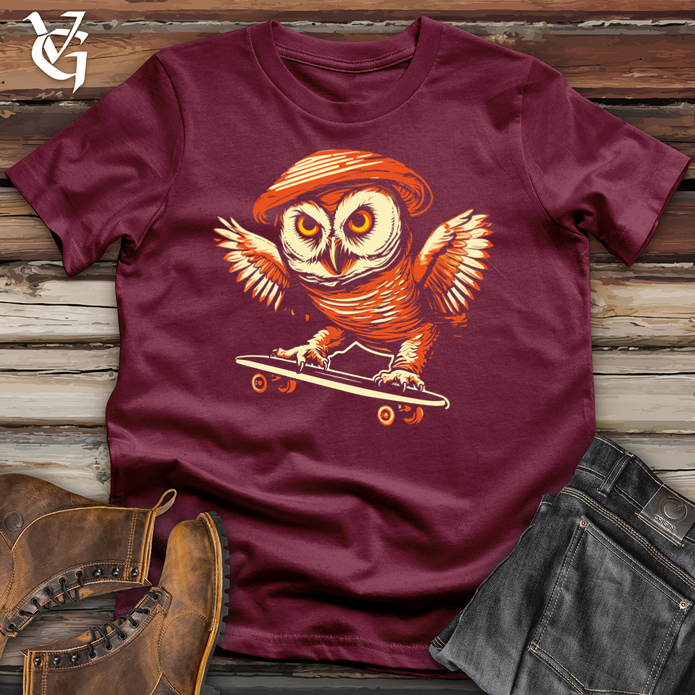 Owl Skate Boarder Softstyle Tee