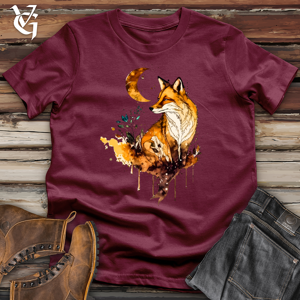 Fox Watercolor Softstyle Tee