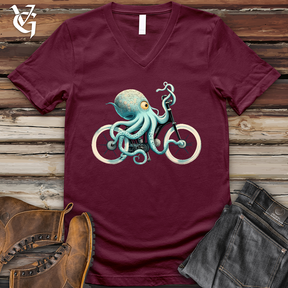 Octobike V-Neck Tee