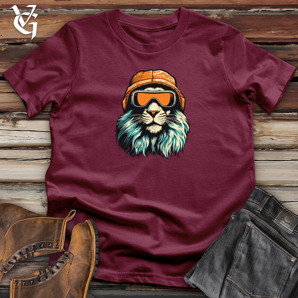 Retro Ski Mask Lion Softstyle Tee