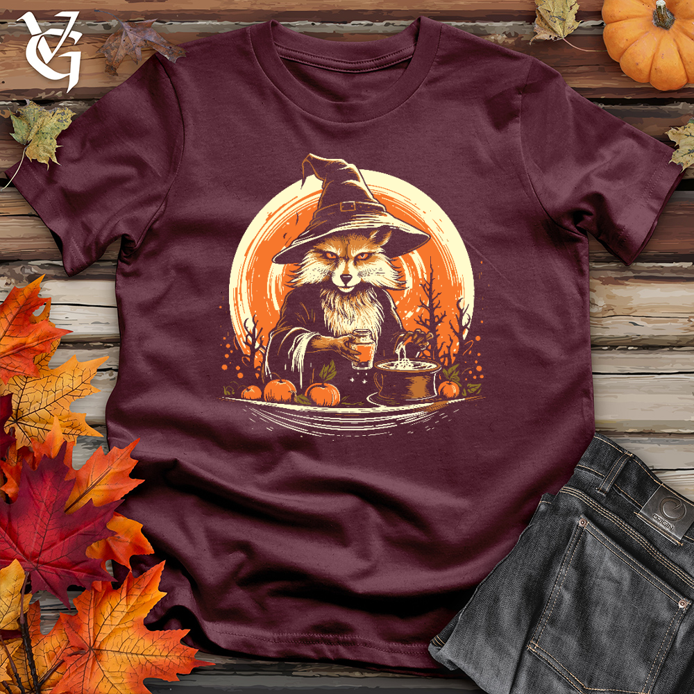 Mystical Cider Fox Cotton Tee