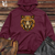 Vintage Viking Bear 01 Midweight Hooded Sweatshirt