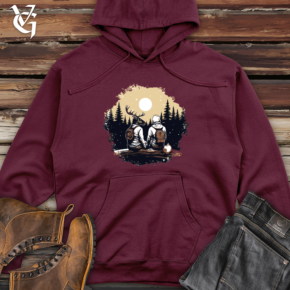 Moose Wilderness Encounter Midweight Hooded Sweatshirt