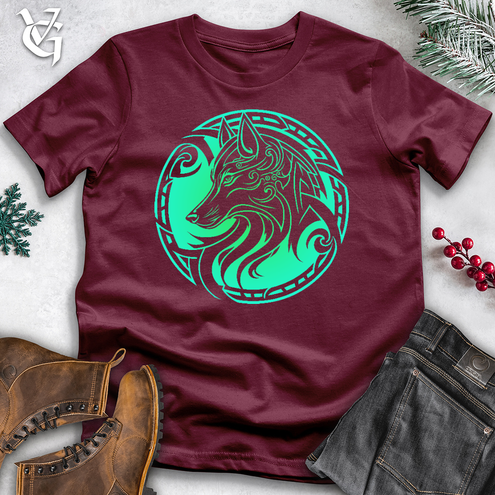 Celtic Wolf Cotton Tee
