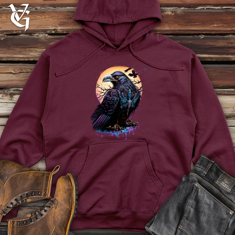 Viking Raven 02 Midweight Hooded Sweatshirt