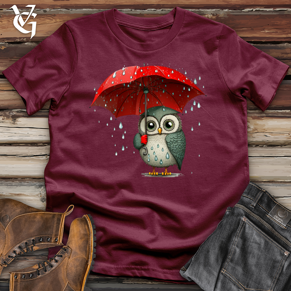 Owl in the Rain Softstyle Tee