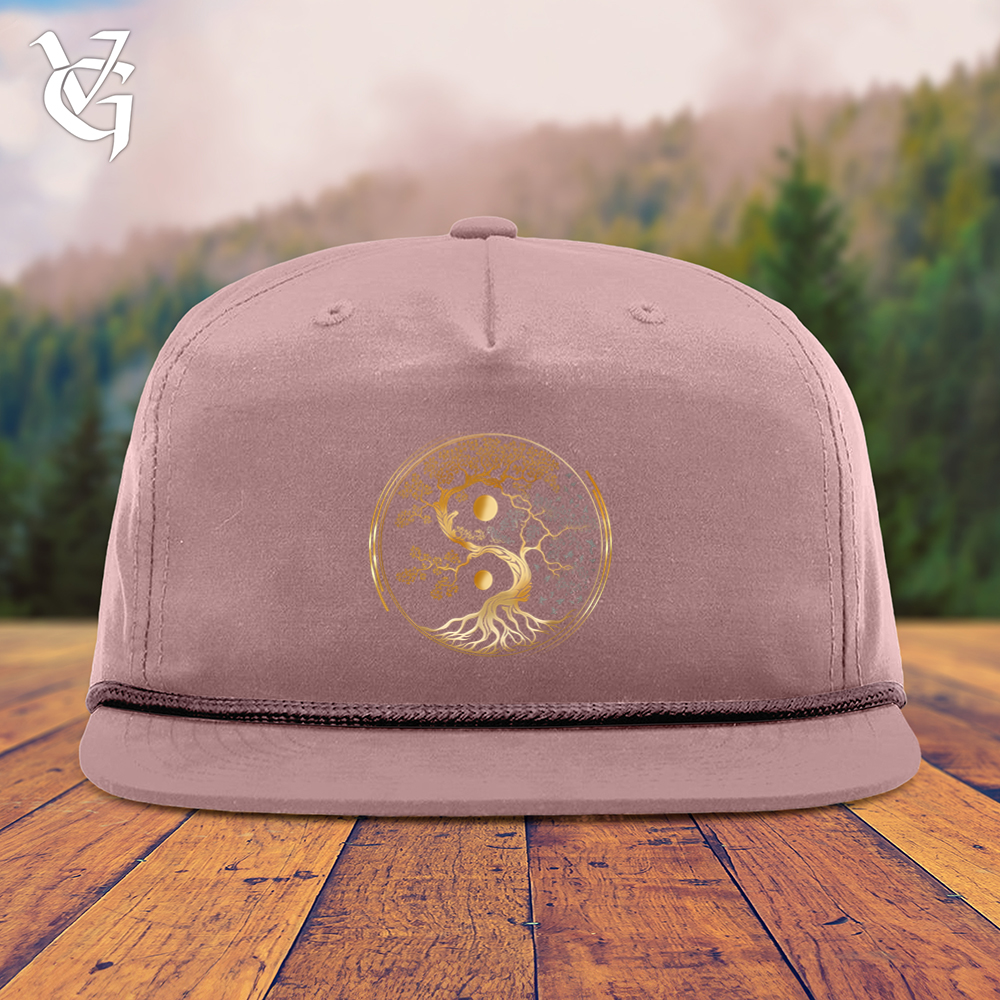 Tree Of Life Yin Yang Snapback Cap