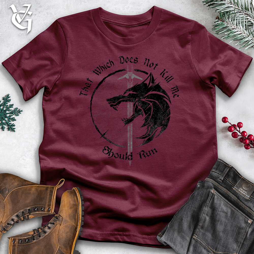 Should Run Wolf Cotton Tee