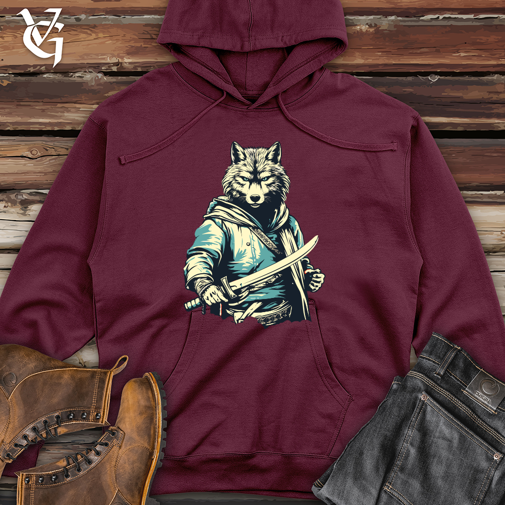 Blade Wielding Howler Midweight Hooded Sweatshirt