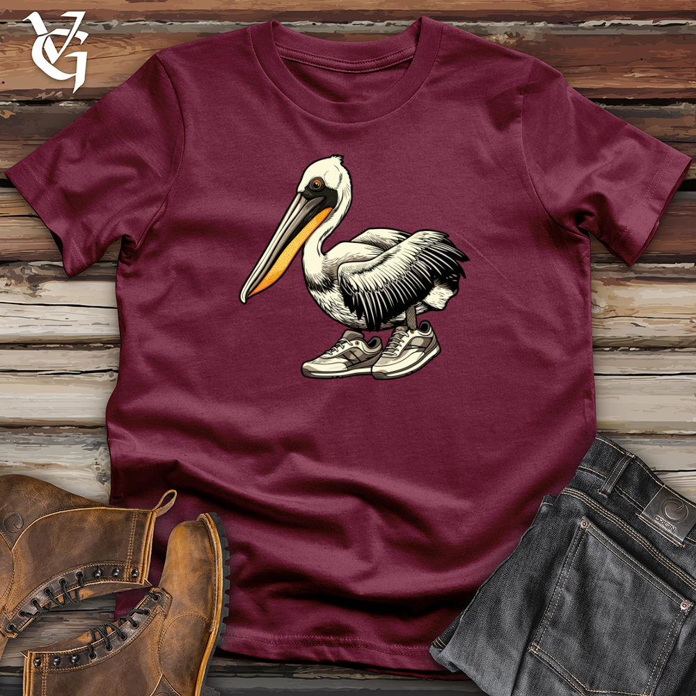 Pelican Pier Stride Sneaker Glide Softstyle Tee