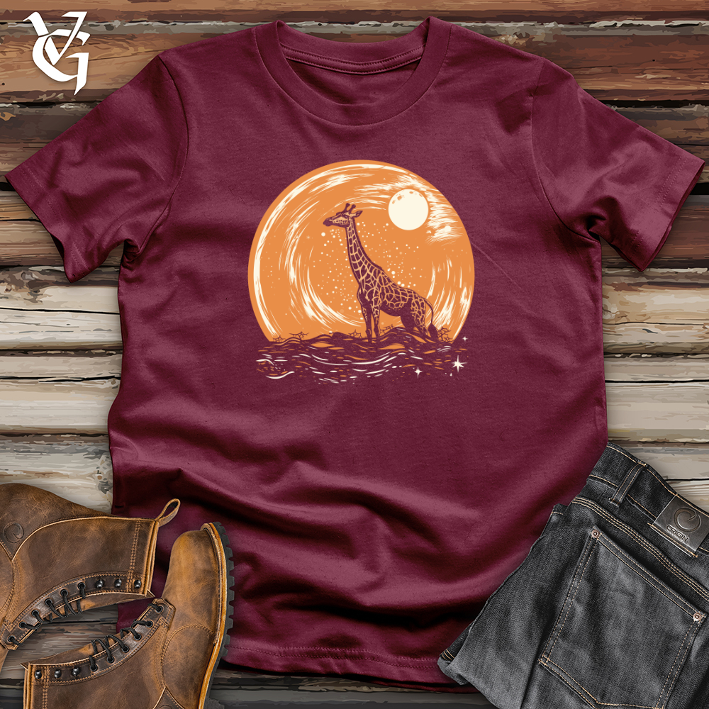 Cosmic Flight Giraffe Softstyle Tee