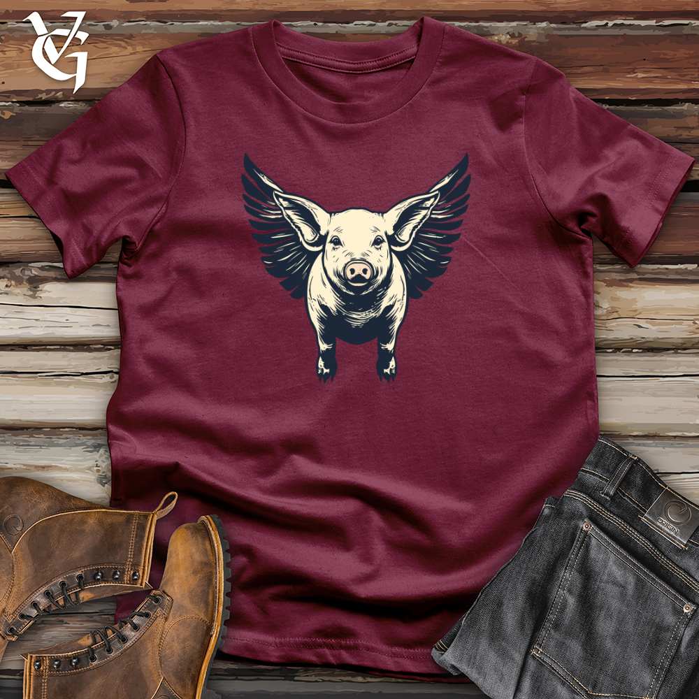 Vintage Winged Swine Softstyle Tee