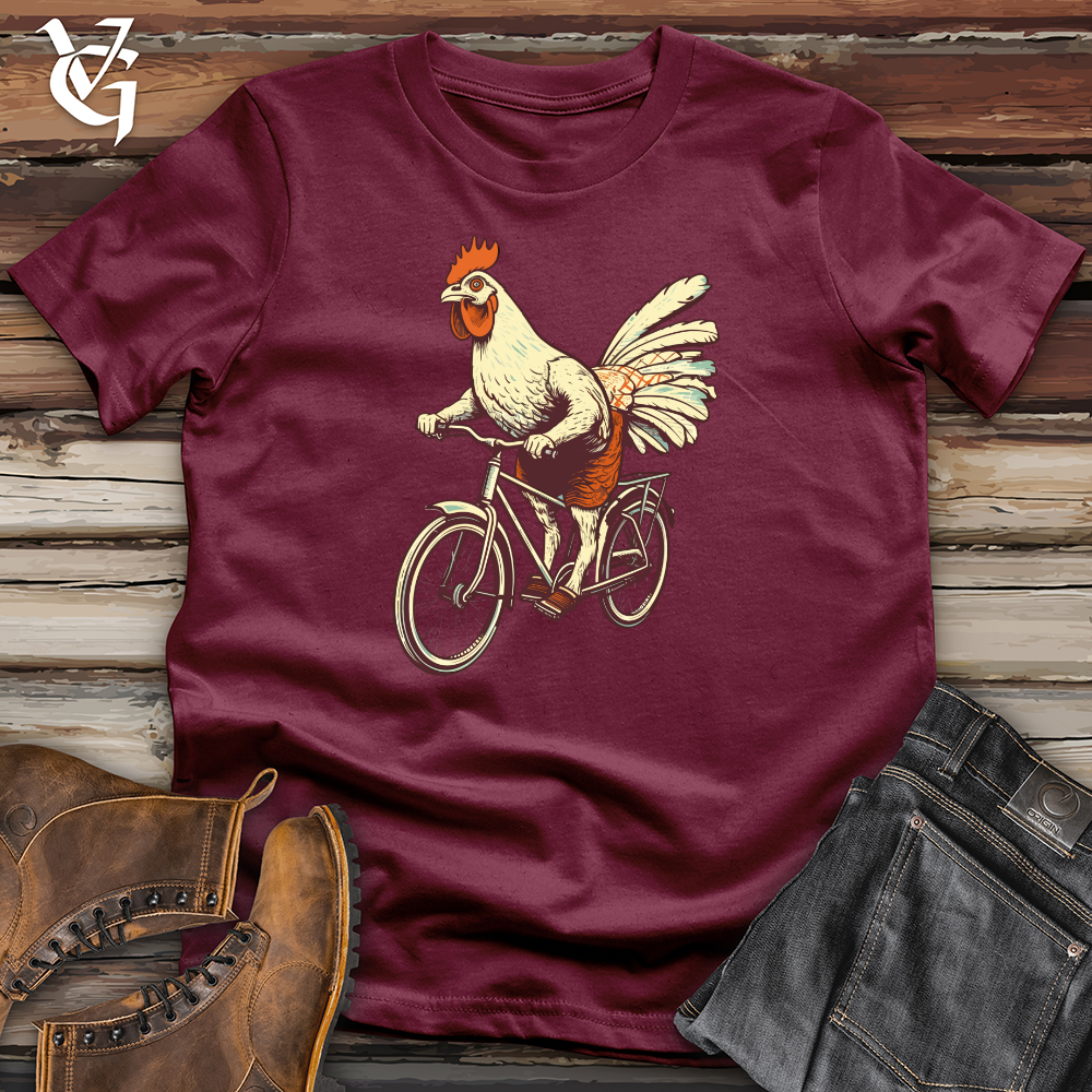 Chicken Cycle Barnyard Joyride Softstyle Tee