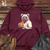 Vintage Aviator Bear Midweight Hooded Sweatshirt