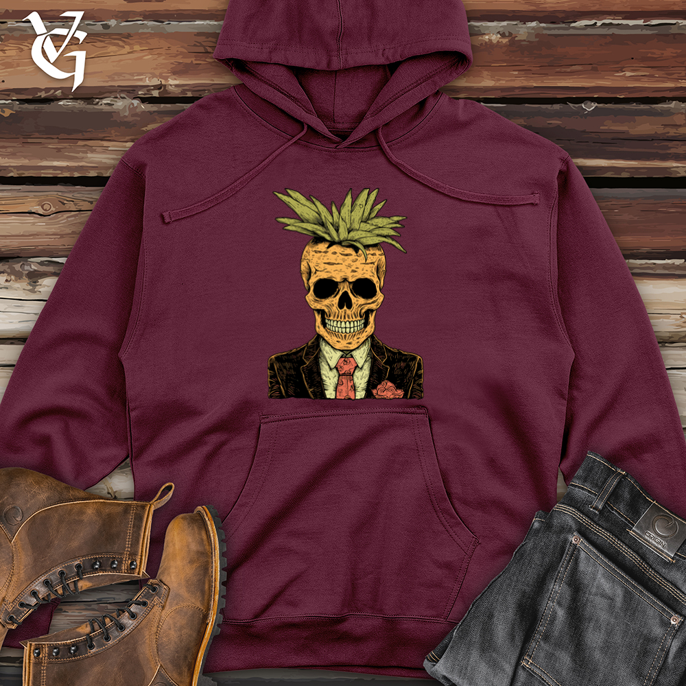 Grunge Pineapple Mischief Midweight Hooded Sweatshirt