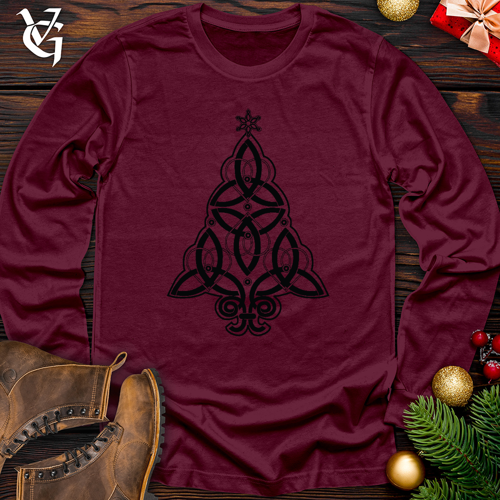 Celtic Christmas Tree Long Sleeve