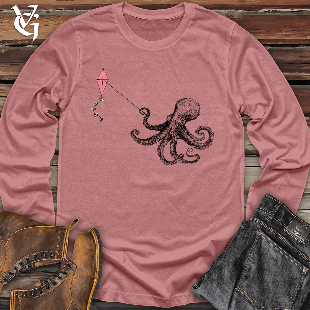Octopus Flying Kyte Long Sleeve